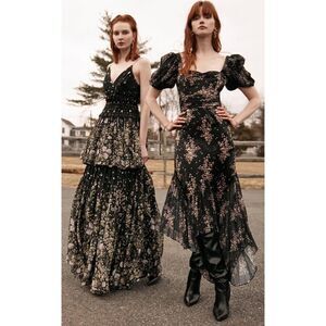 Amur 100% silk Destiny Floral Dress size 4